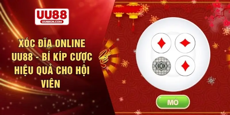 Xóc đĩa online UU88 - Bí kíp cược hiệu quả cho hội viên